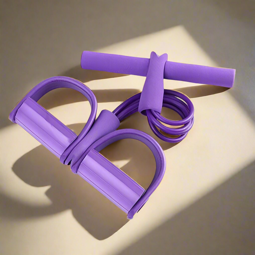 Élastique Musculation - YogaPedalPuller™ - Violet