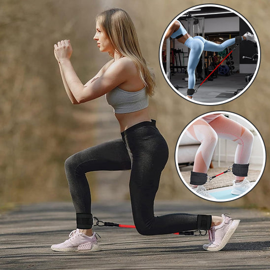 femme a genoux montre les position etirement