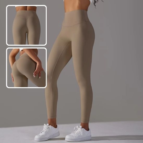 femme porte des leggings cocoa