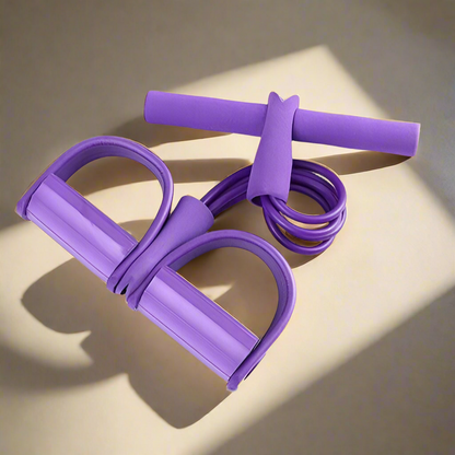 Élastique Musculation - YogaPedalPuller™ - Violet
