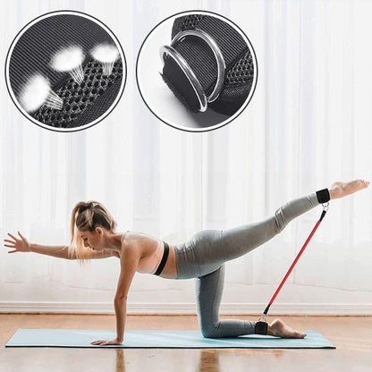 femme a genoux montre comment attache  peut respire 