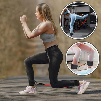 femme a genoux montre les position etirement